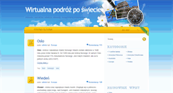 Desktop Screenshot of podroze.zettech.pl